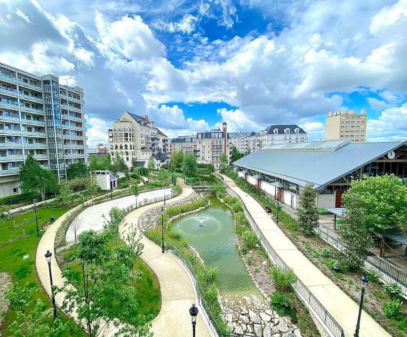 Sublime Appartement 4 Etoiles Neuf T3 Aputeaux 61M2 Proche La Defense, 10M2 De Terrasse Avec Magnifique Vue Eksteriør billede