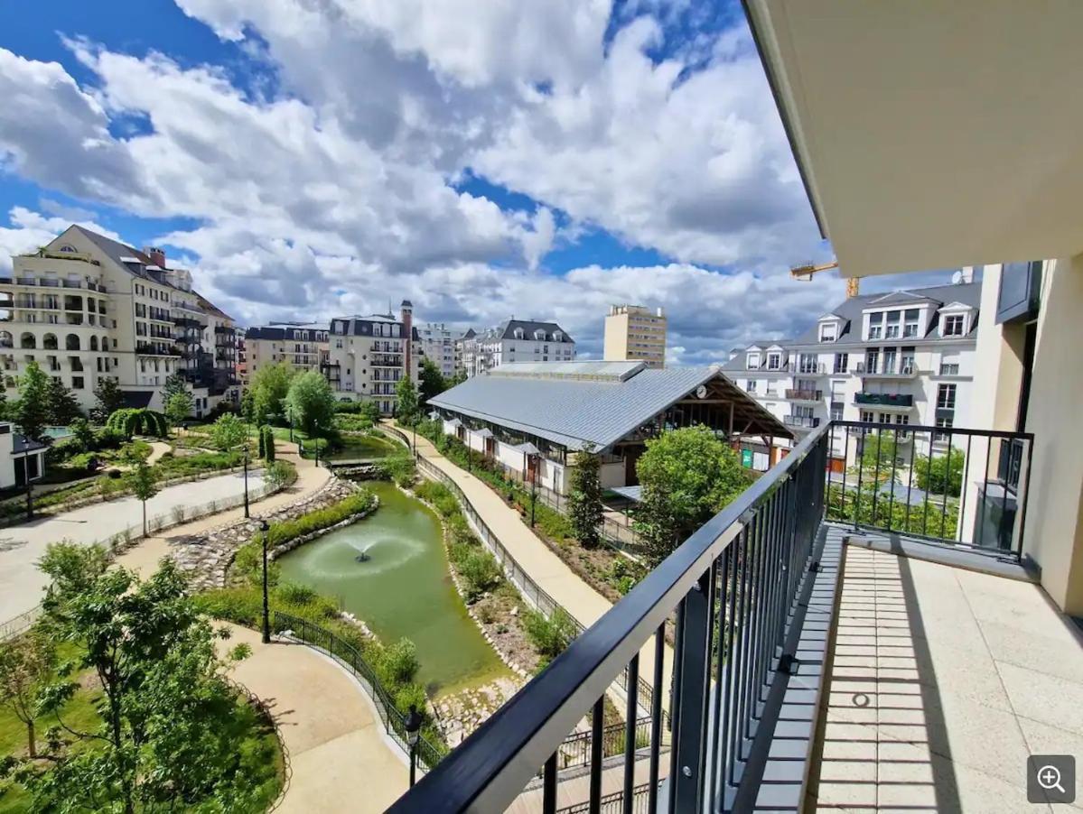 Sublime Appartement 4 Etoiles Neuf T3 Aputeaux 61M2 Proche La Defense, 10M2 De Terrasse Avec Magnifique Vue Eksteriør billede
